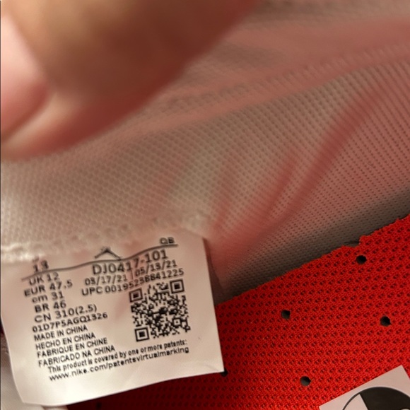 NEW Nike Air Jordan Series .02 Dear Deloris Suede Men’s Shoes Sail/Orange 13 - Picture 6 of 7